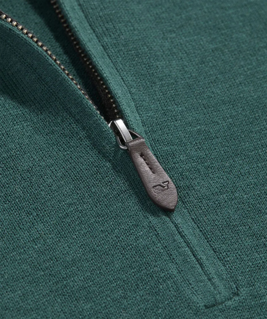 Boathouse Quarter-Zip in Charleston Green by Vineyard Vines