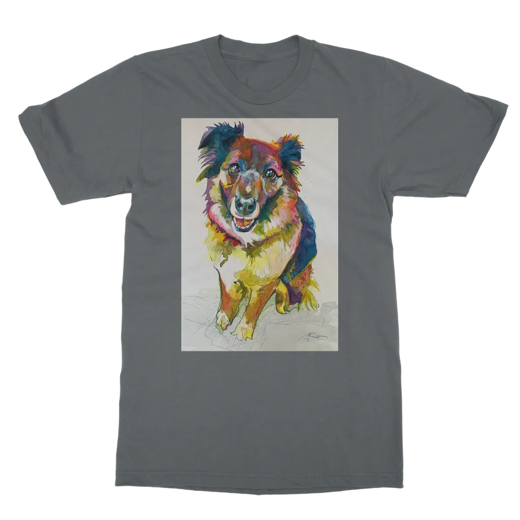 Border Collie Classic Adult T-Shirt