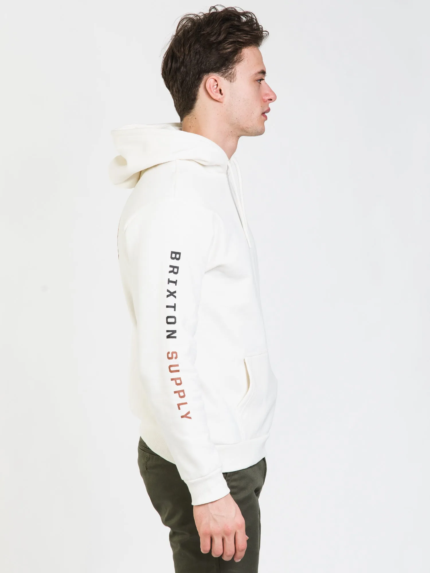 BRIXTON CREST PULLOVER HOODIE - CLEARANCE