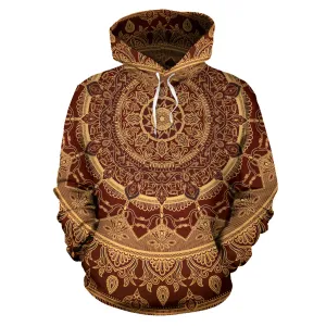 Elephants Mandala | Hoodie | Mandalazed