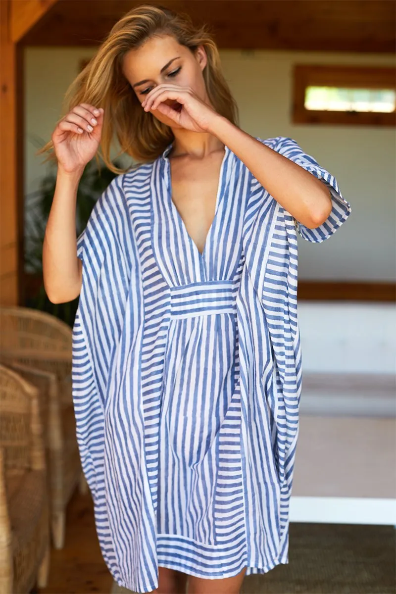 Emerson Fry Caftan Organic Stripe