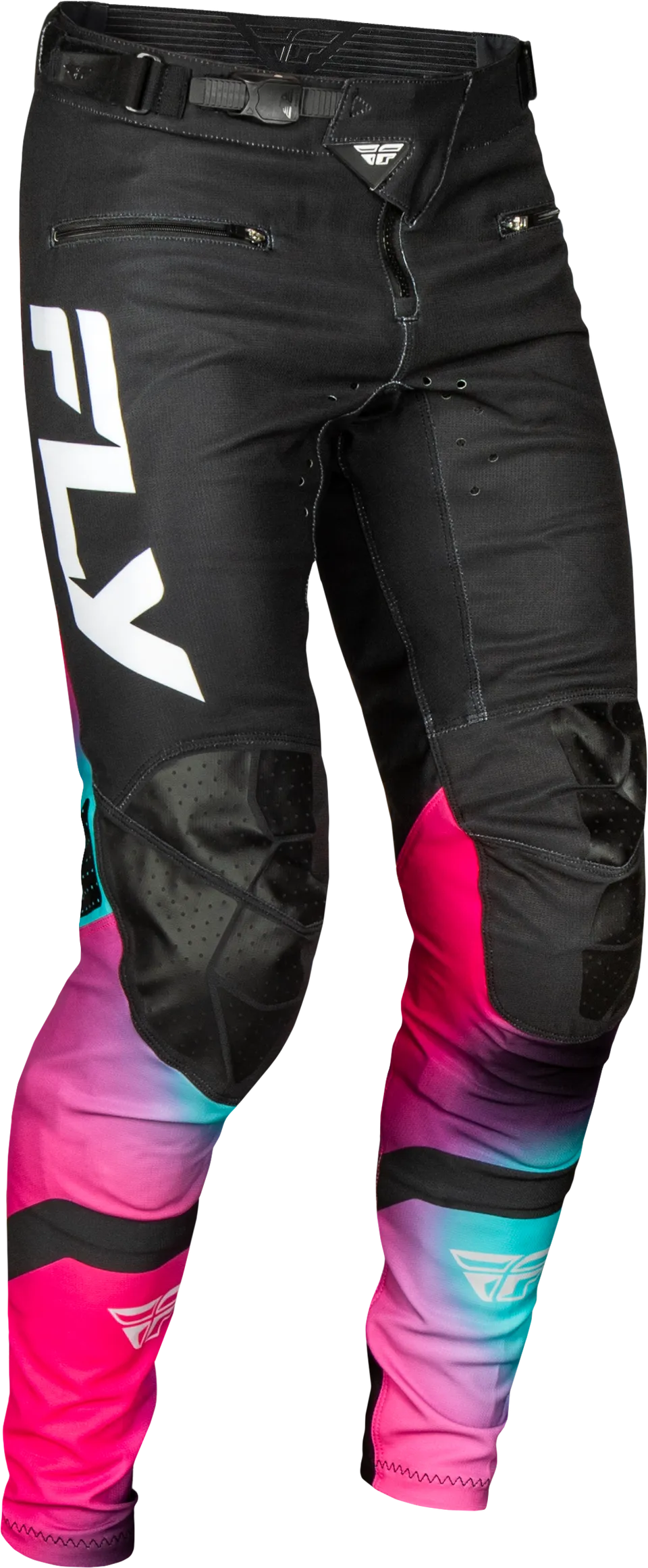 FLY Racing Rayce Fuschia/Black/Teal Bicycle Pant 2025