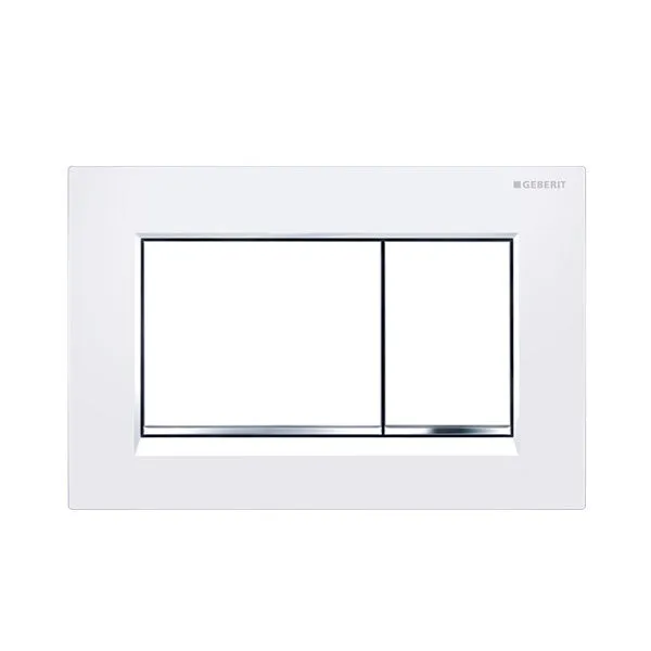 Geberit Sigma 30 Dual Flush Plate White