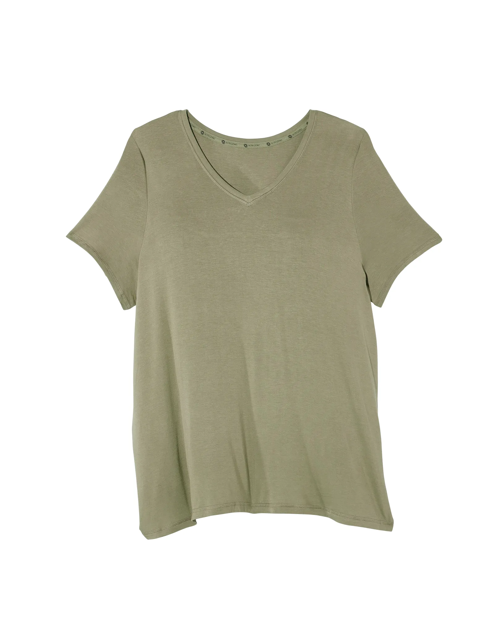 Hydrangea Casual Tee | Olive Green