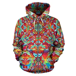 Infinity Mandala | Zipper Hoodie | Lachlan Wardlaw