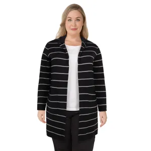 lily morgan Women's Striped Cardigan