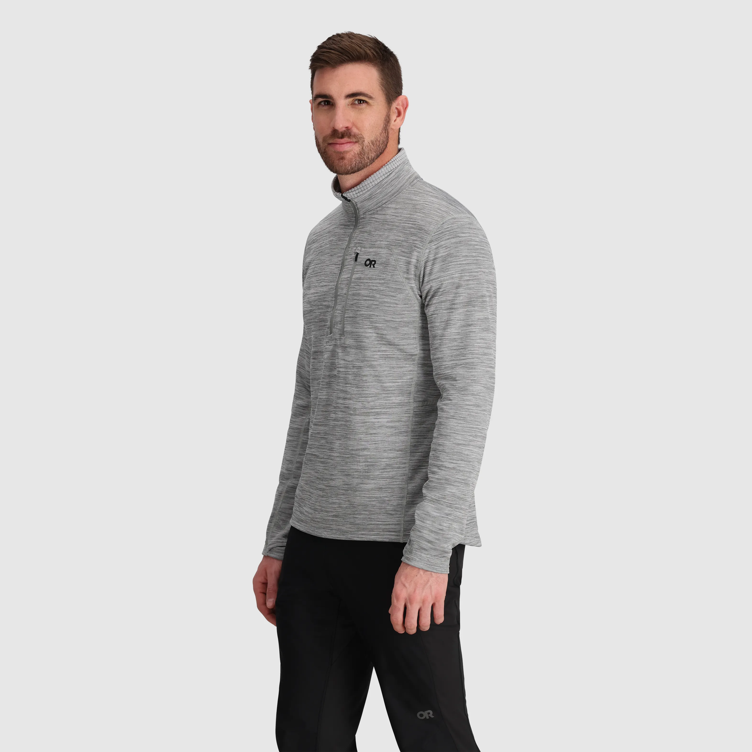 Men's Vigor Grid Fleece Half Zip