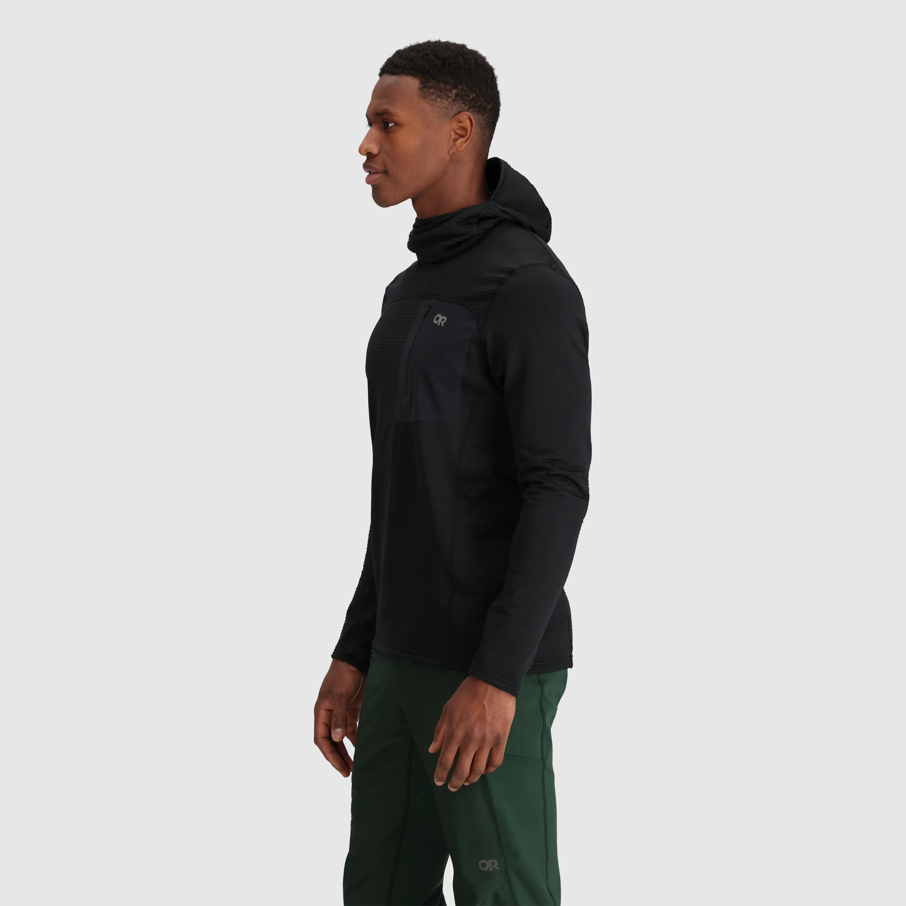 Men's Vigor Grid Fleece Pullover Hoodie