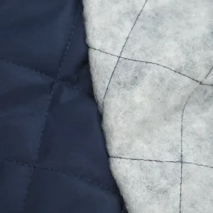 Remnant - 1.2m - Deadstock Lightweight Quilted Lining - Navy