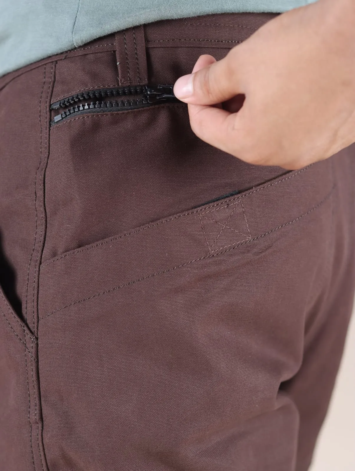 Ripstop Tactical Pant | Cargo Water Repellent Outdoor Work Pants by walkoutwear. (maroon)