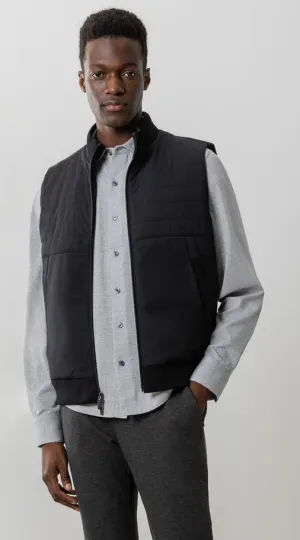 Robert Barakett Fremantle Quilted Vest | Black