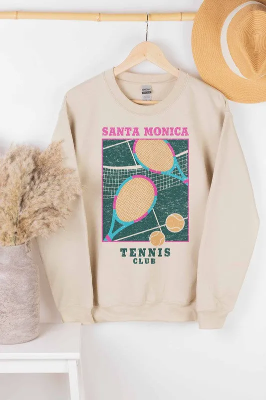 SANTA MONICA TENNIS CLUB GRAPHIC SWEATSHIRT