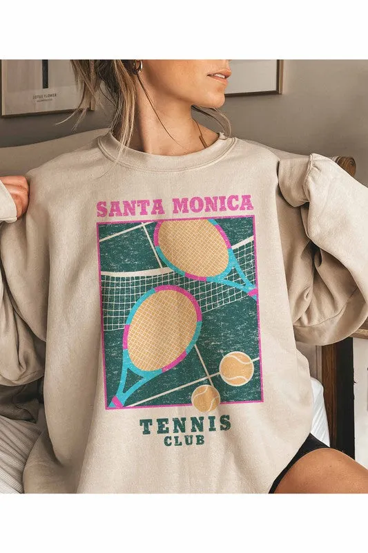 SANTA MONICA TENNIS CLUB GRAPHIC SWEATSHIRT