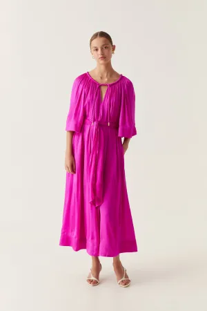 Seraphina Silk Midi Dress