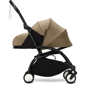 Stokke YOYO³ 0  Stroller - Black Frame with Newborn Pack 0 