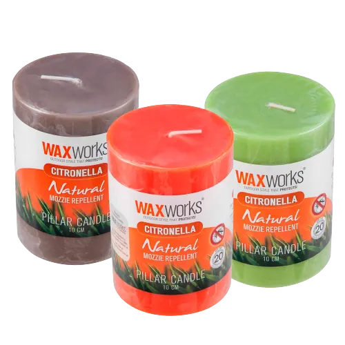 Waxworks - Citronella Pillar Candle