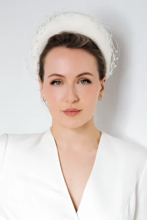 Wedding Halo Headband - Sadia